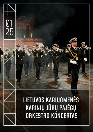 Lietuvos kariuomenės Karinių jūrų pajėgų pučiamųjų orkestro koncertas