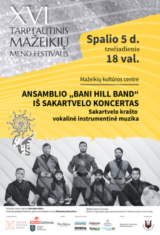 Ansamblio „Bani Hill Band“ iš Sakartvelo koncertas
