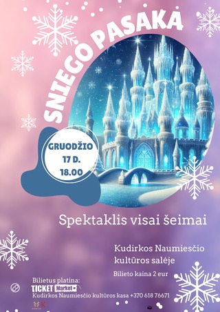 Spektaklis visai šeimai 