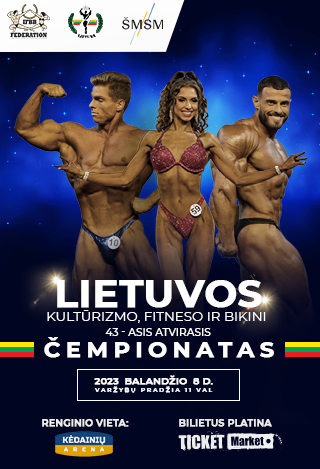 Lietuvos kultūrizmo, fitneso ir bikini 43 – asis atvirasis čempionatas