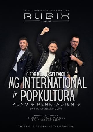 MG International/Popkultūra | RUBIX