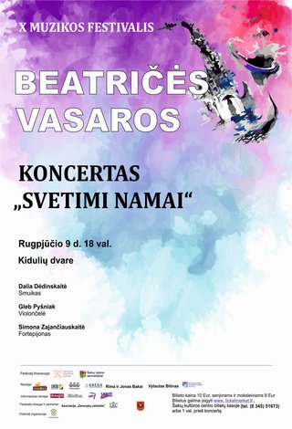 X muzikos festivalis “Beatričės vasaros” 