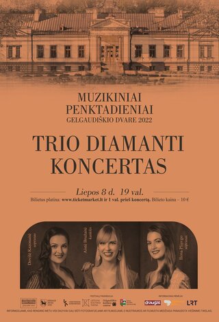 Trio DIAmanti koncertas 