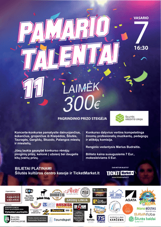 Pamario talentai
