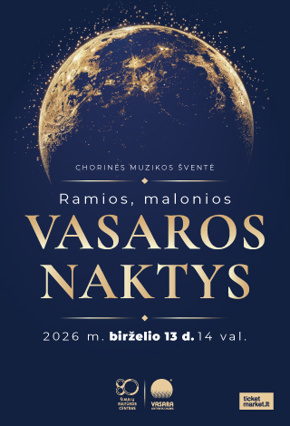 Chorinės muzikos šventė „Ramios, malonios vasaros naktys“
