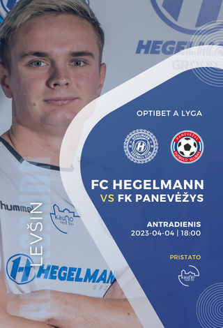 Optibet A lyga: FC Hegelmann x FK Panevėžys