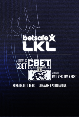 NAUJA DATA / Jonavos CBet - Wolves