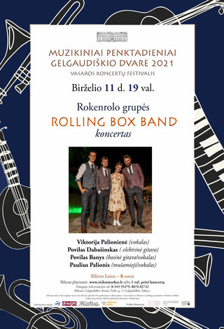 Rokenrolo grupės „Rolling Box Band“ koncertas