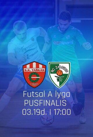 Futsal A lyga (pusfinalis): 