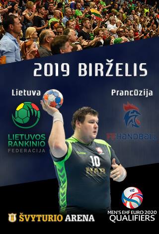 Europos rankinio čempionatas: Lietuva-Prancūzija
