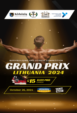 Bodybuilding and fitness competition GRAND PRIX LITHUANIA 2024