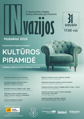 X tarptautinis mėgėjų teatrų festivalis INVAZIJOS Mažeikiai  2026
