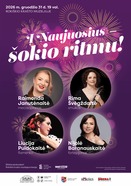 Koncertas Į NAUJUOSIUS - ŠOKIO RITMU!