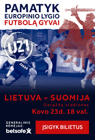 UEFA Europos U-21 čempionatas: Lietuva – Suomija