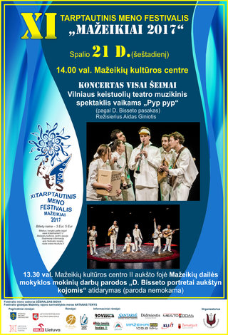 Vilniaus keistuolių teatro muzikinis spektaklis vaikams 