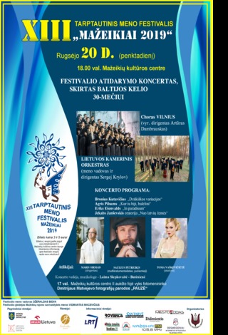 XIII Tarptautinis meno festivalis 