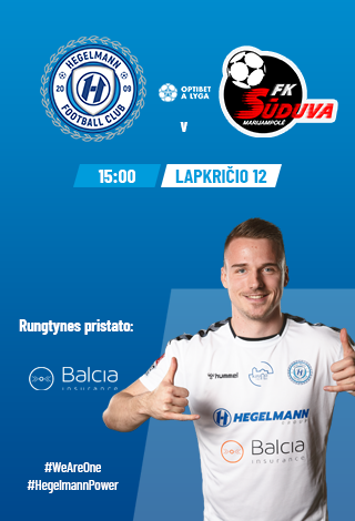 A lyga: FC Hegelmann - FK Sūduva