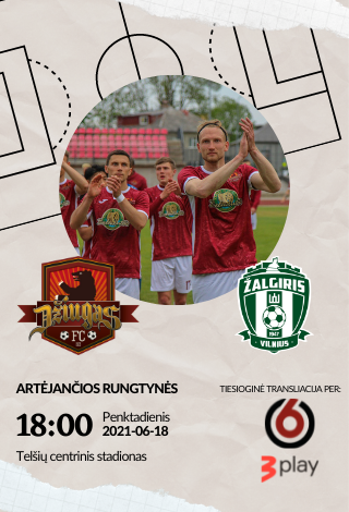 FC Džiugas - Vilniaus Žalgiris