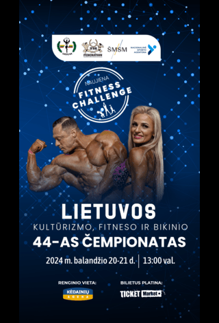 Lietuvos kultūrizmo, fitneso ir bikini 44 – asis atvirasis čempionatas