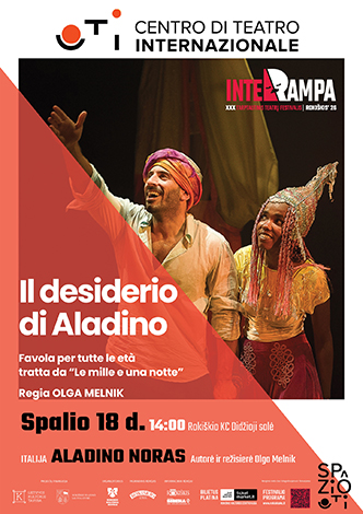Spektaklis ALADINO NORAS | INTERRAMPA
