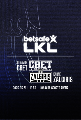 Jonavos CBet - Kauno Žalgiris