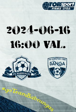 FK Babrungas v FK Banga B