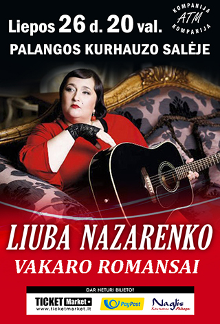 Liuba Nazarenko. Vakaro romansai