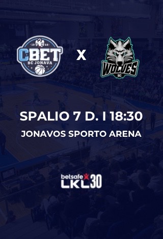 Jonavos CBET - BC Wolves