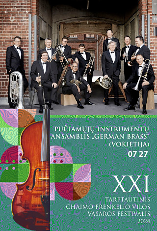PUČIAMŲJŲ INSTRUMENTŲ ANSAMBLIO „GERMAN BRASS“ (VOKIETIJA) KONCERTAS