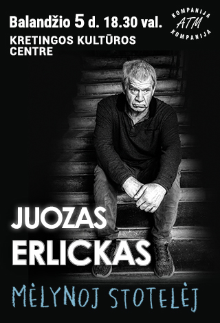 JUOZAS ERLICKAS. Mėlynoj stotelėj