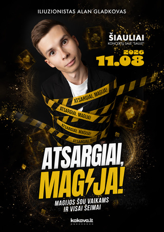 PREMJERA: Atsargiai, Magija! 