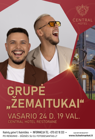 Muzikinis vakaras. ŽEMAITUKAI