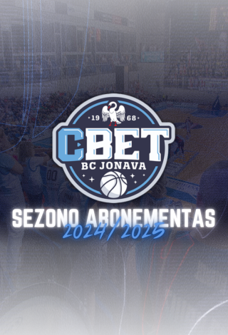 Jonavos CBET 2024/2025 m. sezono abonementas