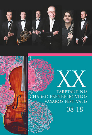 XX TARPTAUTINIS CHAIMO FRENKELIO VILOS VASAROS FESTIVALIS, 2023 KAMERINĖS MUZIKOS ANSAMBLIO „PALEASIS“ KONCERTAS „NUO BEETHOVEN IKI POULENC“