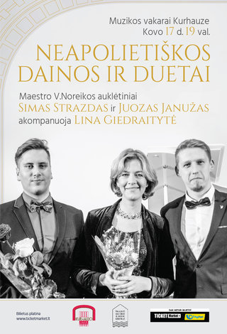 Muzikos vakarai Kurhauze. Neapolietiškos dainos ir duetai