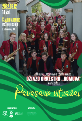 Šiaulių „Romuvos“ gimnazijos džiazo orkestro koncertas 