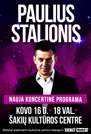 Paulius Stalionis. Nauja koncertinė programa