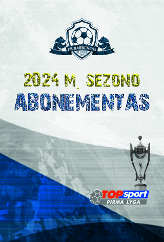 FK Babrungas 2024 m. sezono abonementas