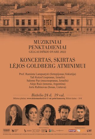 Koncertas, skirtas Lėjos Goldberg atminimui