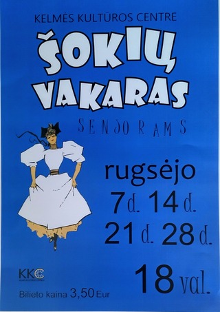 Šokių vakaras senjorams