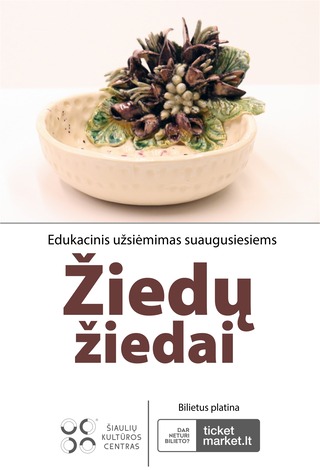 EDUKACINIS KERAMIKOS UŽSIĖMIMAS SUAUGUSIESIEMS „ŽIEDŲ ŽIEDAI“