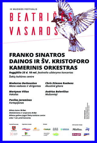 Franko Sinatros dainos ir Šv. Kristoforo kamerinis orkestras