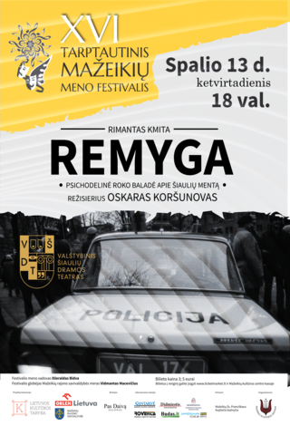 N-16. Spektaklis „Remyga“ (režisierius Oskaras Koršunovas) pagal Rimanto Kmitos romaną