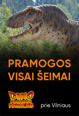 Dino Pramogų Parkas prie Vilniaus, šalia Karališkosios Kibininės