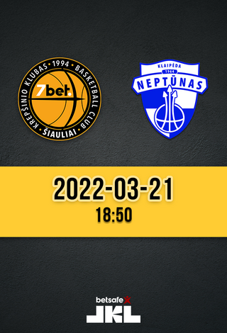 NAUJA DATA | Šiauliai-7bet - Neptūnas